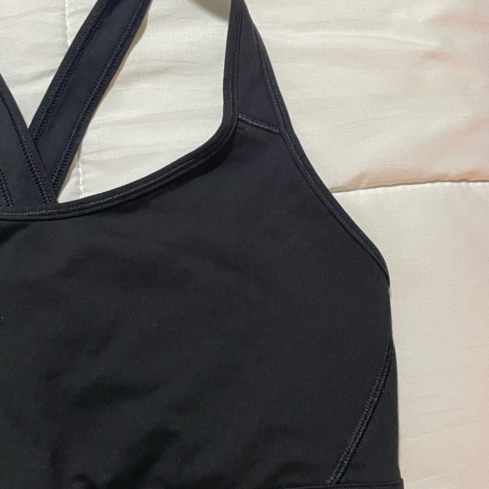 Victoria’s Secret VSX “The Player” Performance Sport Bra Black Crossback L - Picture 3 of 9
